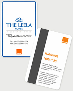 Advertising key card